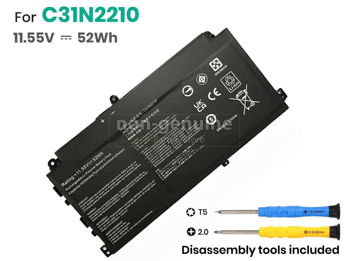 battery for Asus B2502CVA